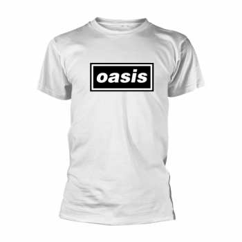 Merch Oasis: T-shirt Decca Logo Oasis (white)