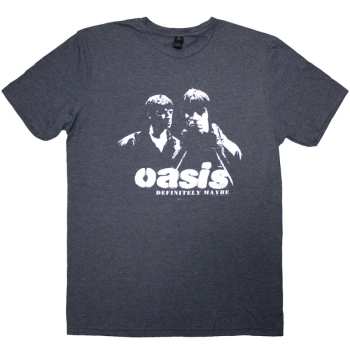 Merch Oasis: T-shirt Definitely Maybe Photo Stencil