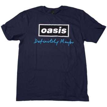 Merch Oasis: T-shirt Definitely Maybe Text Logo Oasis