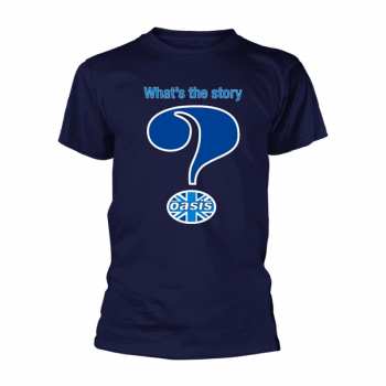 Merch Oasis: T-shirt Question Mark (navy)