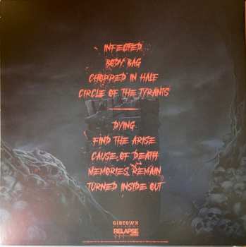 LP Obituary: Cause Of Death - Live Infection CLR