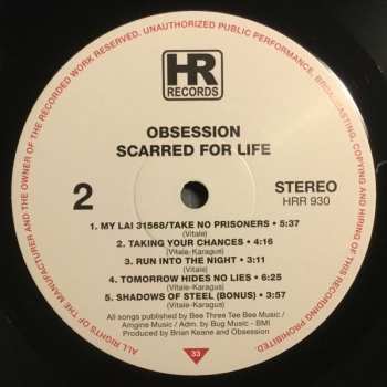 LP Obsession: Scarred For Life LTD