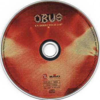 CD Obus: En Directo 21-2-87