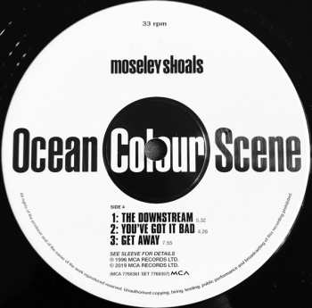 2LP Ocean Colour Scene: Moseley Shoals