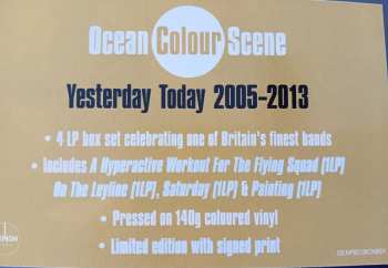 4LP/Doos Ocean Colour Scene: Yesterday Today 2005-2013 CLR | LTD
