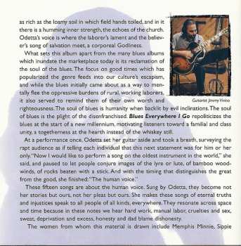 CD Odetta: Blues Everywhere I Go