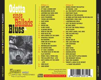 2CD Odetta: Odetta Sings Ballads & Blues