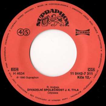 SP Odyssea: Nervi Mi Nervy / Divadelní Společnost J. K. Tyla