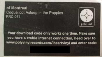 2LP Of Montreal: Coquelicot Asleep In The Poppies: A Variety Of Whimsical Verse