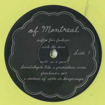 2LP Of Montreal: Hissing Fauna, Are You The Destroyer? CLR