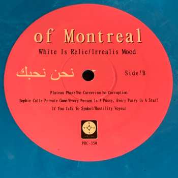 LP Of Montreal: White Is Relic/Irrealis Mood CLR