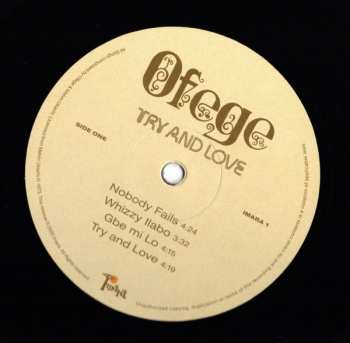 LP Ofege: Try And Love