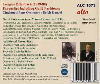 CD Jacques Offenbach: Offenbach Favourites
