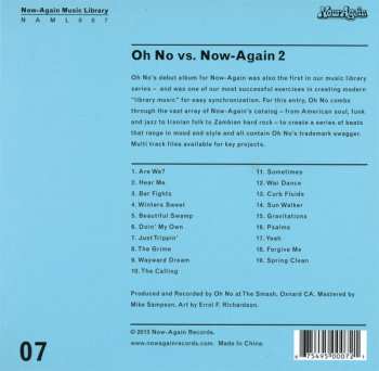 CD Oh No: Oh No Versus Now-Again Two