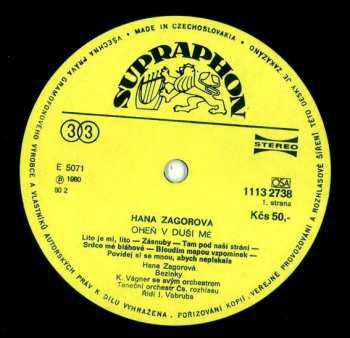 LP Hana Zagorová: Oheň V Duši Mé