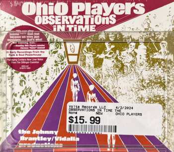 CD Ohio Players: Observations In Time (The Johnny Brantley/Vidalia Productions)