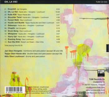 CD Olavi Trio: Oh, La Vie!