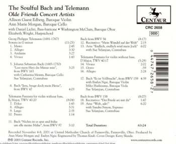 CD Anne Marie Morgan: The Soulful Bach And Telemann
