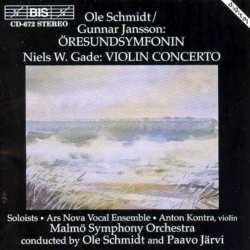 CD Paavo Järvi: Öressundsymfonin / Violin Concerto