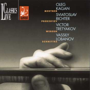 CD Sviatoslav Richter: Medtner / Prokofiev / Webern / Schnittke