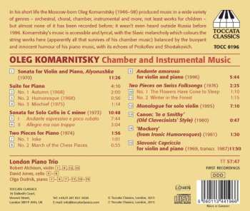 CD London Piano Trio: Chamber And Instrumental Music