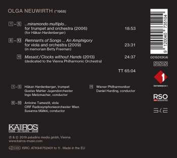 CD Wiener Philharmoniker: ...Miramondo Multiplo..., Remnants Of Songs ... An Amphigory, Masaot / Clocks Without Hands
