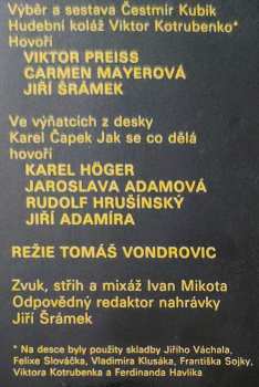 LP Olga Scheinpflugová: Divadelní Zápisky