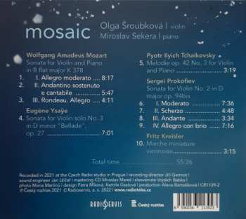CD Miroslav Sekera: Mozaika = Mosaic