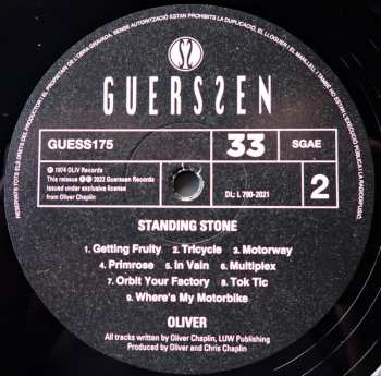 LP Oliver Chaplin: Standing Stone