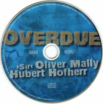 CD Oliver Mally: Overdue