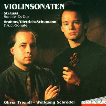 Album Oliver Triendl: Violinsonaten