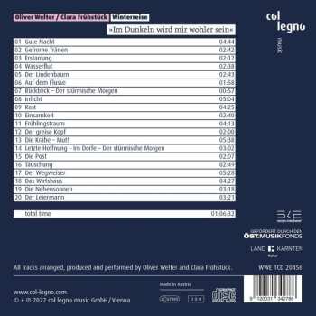 CD Oliver Welter: Winterreise