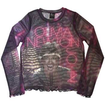 Merch Olivia Newton-John: Dames Long Sleeve T-shirt Physical