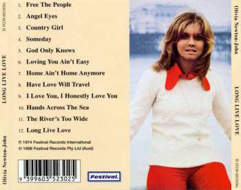 CD Olivia Newton-John: Long Live Love