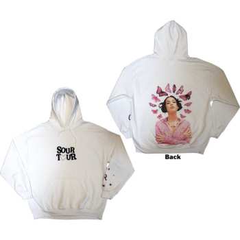 Merch Olivia Rodrigo: Olivia Rodrigo Unisex Pullover Hoodie: Butterfly Halo (back Print & Ex-tour) (small) S