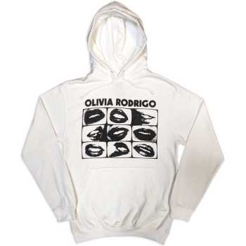 Merch Olivia Rodrigo: Hoodie Threshold Lips Grid