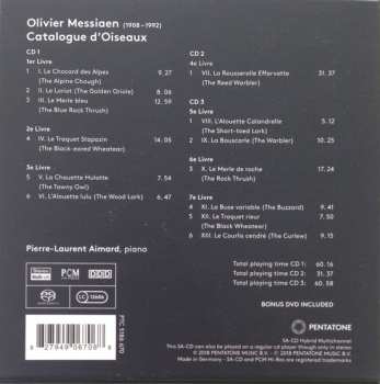 DVD/Doos/3SACD Olivier Messiaen: Catalogue D'Oiseaux
