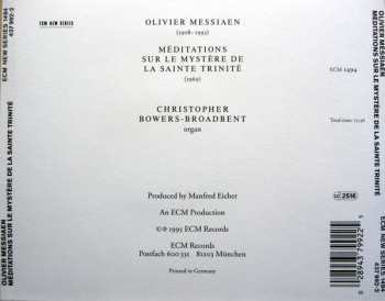 CD Olivier Messiaen: Méditations Sur Le Mystère De La Sainte Trinité