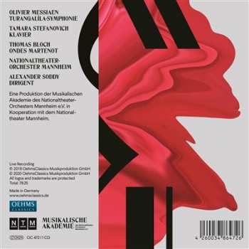 CD Olivier Messiaen: Turangalîla-Symphonie