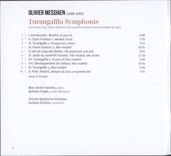CD Olivier Messiaen: Turangalîla-Symphonie