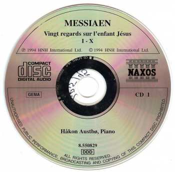 2CD Olivier Messiaen: Vingt Regards Sur L'enfant Jésus