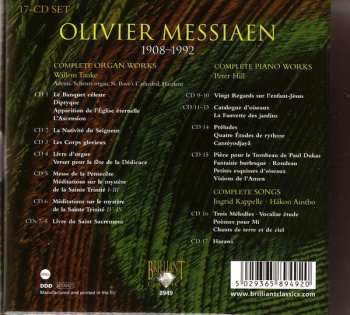 17CD/Doos Olivier Messiaen: Organ Works · Piano Works · Songs