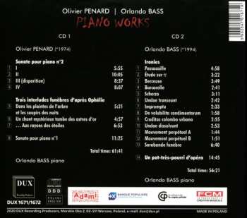 2CD Orlando Bass: Piano Works