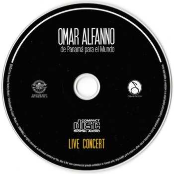 CD/DVD Omar Alfanno: De Panama Para El Mundo - Live Concert