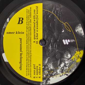 LP Omer Klein: Personal Belongings 