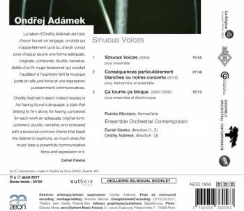 CD Ondřej Adámek: Sinuous Voices 