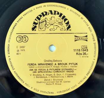 LP Ondřej Sekora: Ferda Mravenec A Brouk Pytlík