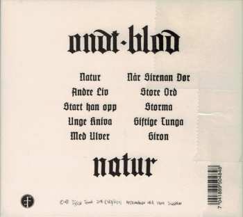 CD Ondt Blod: Natur