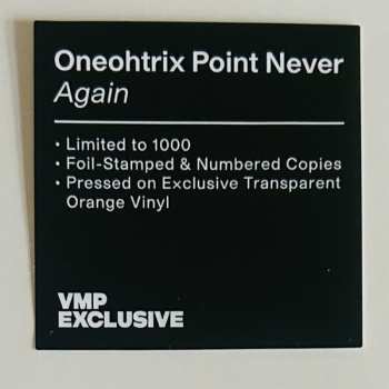 2LP Oneohtrix Point Never: Again CLR | LTD | NUM