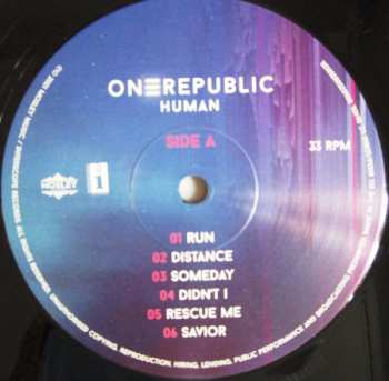 LP OneRepublic: Human